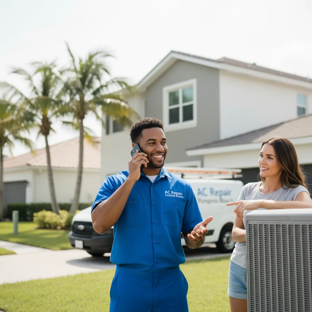 AC Repair Pompano Beach customer support in Niantic